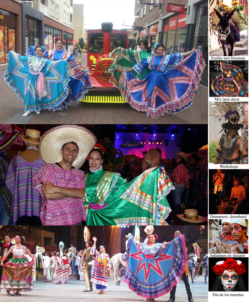 Mexicaanse dansen gepresenteerd